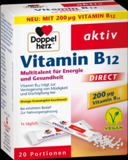 DOPPELHERZ Vitamin B12 DIRECT Pellets 16 g