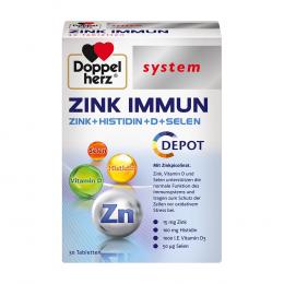 DOPPELHERZ Zink Immun Depot system Tabletten 30 St Tabletten