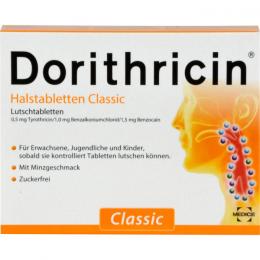 DORITHRICIN Halstabletten Classic 40 St.