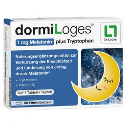 DORMILOGES Melatonin plus Tryptophan Filmtabletten 60 St Filmtabletten