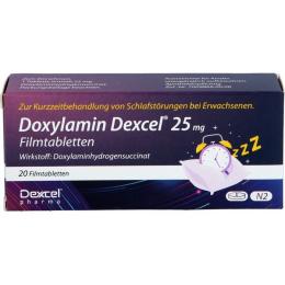 DOXYLAMIN Dexcel 25 mg Filmtabletten 20 St.