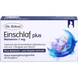 DR.BÖHM Einschlaf plus Dragees 30 St. (27,2 g)
