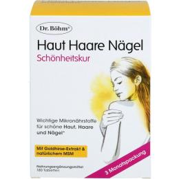 DR.BÖHM Haut Haare Nägel Schönheitskur Tabletten 180 St. (130,8 g)