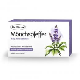 Ein aktuelles Angebot für DR.BÖHM Mönchspfeffer 4 mg Filmtabletten 60 St Filmtabletten Zyklusbeschwerden - jetzt kaufen, Marke Apomedica Pharmazeutische Produkte GmbH.