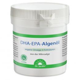 Dr. Jacob’s DHA-EPA-Algenöl Omega-3 vegan 60 St Kapseln