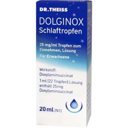 DR.THEISS DOLGINOX Schlaftropfen 20 ml
