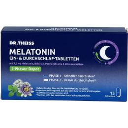 DR.THEISS Melatonin Ein- & Durchschlaf-Tabletten 15 St. (16,1 g)