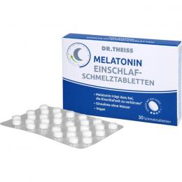DR.THEISS Melatonin Einschlaf-Schmelztabletten 30 St.