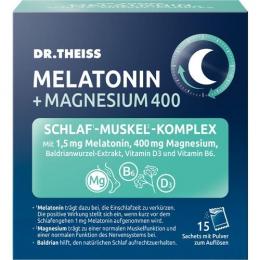 DR.THEISS Melatonin+Magn.400 Schlaf-Komplex Pulver 75 g
