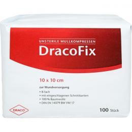 DRACOFIX OP-Kompressen 10x10 cm unsteril 8fach 100 St.