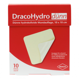 DRACOHYDRO dnn Hydrokoll.Wundauflage 10x10 cm 10 St