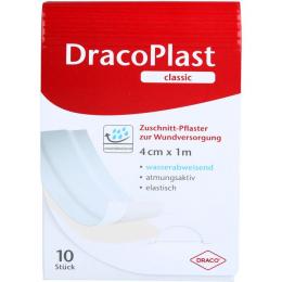 DRACOPLAST Classic Pflaster 4 cmx1 m weiß 1 St.