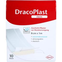 DRACOPLAST Classic Pflaster 8 cmx1 m weiß 1 St.