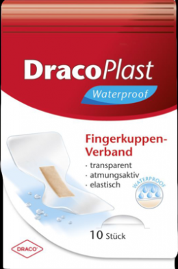 DRACOPLAST waterproof Fingerkuppenpflaster 10 St