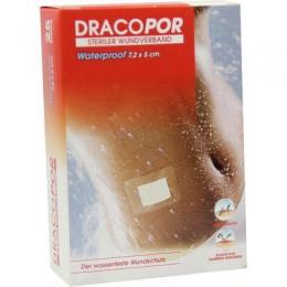 DRACOPOR waterproof Wundverband 5x7,2 cm steril 25 St