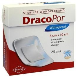 DRACOPOR waterproof Wundverband 8x10 cm steril 25 St.