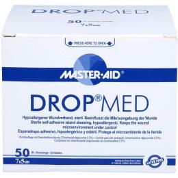DROP med 5x7 cm Wundverband steril Master Aid 50 St.