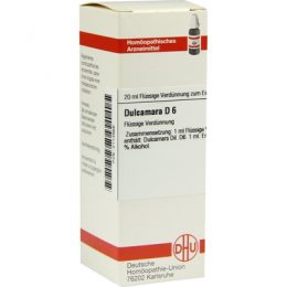 DULCAMARA D 6 Dilution 20 ml