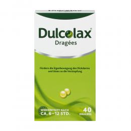 DULCOLAX Dragees magensaftresistente Tabl. 40 St Tabletten magensaftresistent