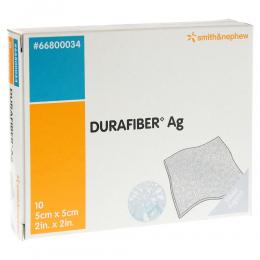 Ein aktuelles Angebot für DURAFIBER Ag 5x5 cm Verband 10 St Verband Verbandsmaterial - jetzt kaufen, Marke Smith & Nephew GmbH - Woundmanagement.