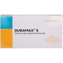 DURAMAX S 20x40 cm Superabsorber Silikonverband 10 St.