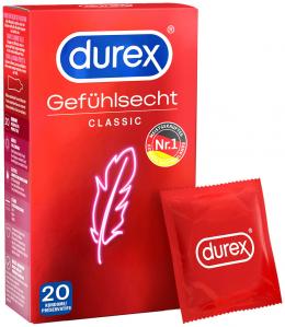 DUREX Gefühlsecht classic Kondome 20 St Kondome
