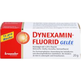 DYNEXAMINFLUORID Gelee Dentalgel 20 g