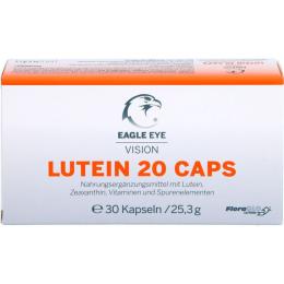 EAGLE EYE Lutein 20 Vision Caps 30 St. (25,3 g)