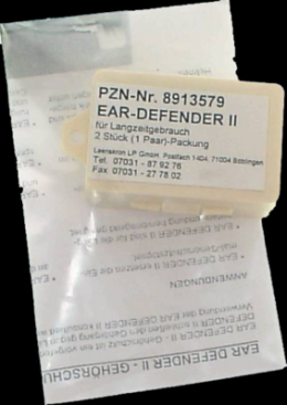 EAR Defender II m.Aufbewahrungsbox 2 St