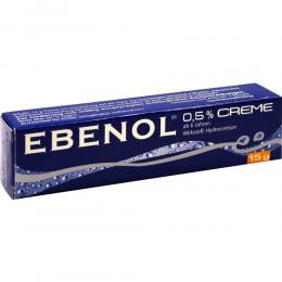 Ein aktuelles Angebot für Ebenol 0.5% Creme 15 g Creme Kontaktallergie und Hautausschlag - jetzt kaufen, Marke Strathmann GmbH & Co. KG.