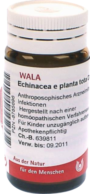 ECHINACEA E planta tota D 3 Globuli 20 g