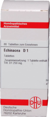 ECHINACEA HAB D 1 Tabletten 80 St