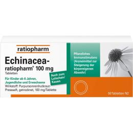 ECHINACEA-RATIOPHARM 100 mg Tabletten 50 St.