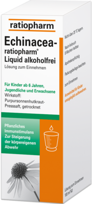 ECHINACEA-RATIOPHARM Liquid alkoholfrei 100 ml