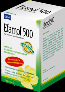 EFAMOL 500 Kapseln 182,4 g