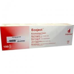 EINMALSPRITZE 5 ml Luer Ecoject 500 ml