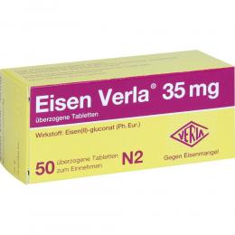 EISEN VERLA 35 mg überzogene Tabletten 50 St Überzogene Tabletten