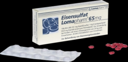 EISENSULFAT Lomapharm 65 mg berzogene Tab. 100 St