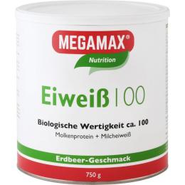 EIWEISS 100 Erdbeer Megamax Pulver 750 g