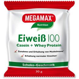 EIWEISS 100 Schoko Megamax Pulver 30 g
