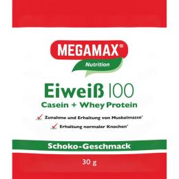 EIWEISS 100 Schoko Megamax Pulver 30 g