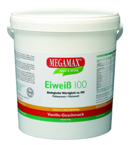 EIWEISS 100 Vanille Megamax Pulver 5000 g