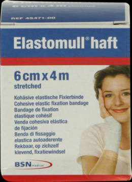 ELASTOMULL haft 6 cmx4 m Fixierbinde 1 St