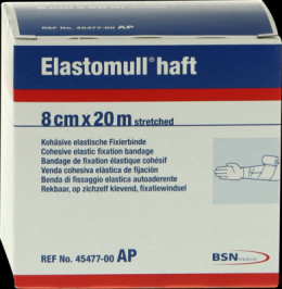 ELASTOMULL haft 8 cmx20 m Fixierbinde 1 St