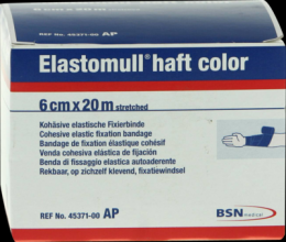 ELASTOMULL haft color 6 cmx20 m Fixierb.blau 1 St