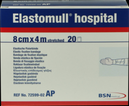 ELASTOMULL hospital 8 cmx4 m elast.Fixierb.wei 20 St
