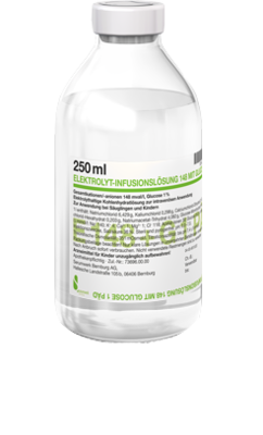 ELEKTROLYT Inf.-Lsg. 148 m.Glucose 1 pd. 10X250 ml