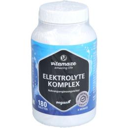 ELEKTROLYTE Komplex Tabletten mit Magnesium vegan 180 St. (230,9 g)