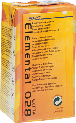 ELEMENTAL 028 Orange Ananas flssig 18X250 ml