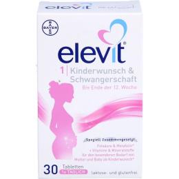 ELEVIT 1 Kinderwunsch & Schwangerschaft Tabletten 30 St. (32,5 g)